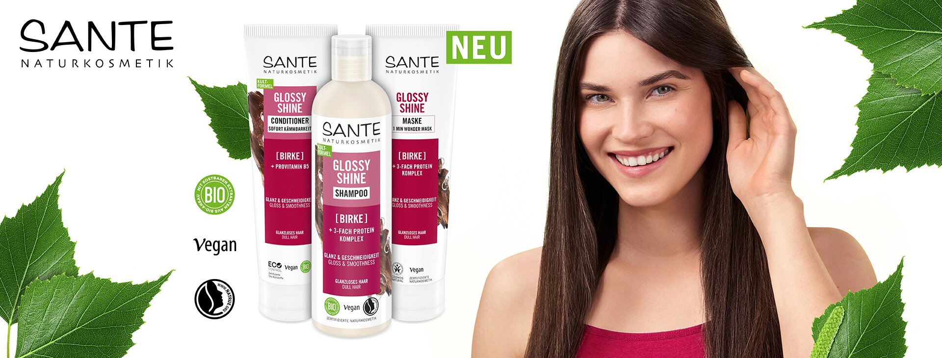 SANTE Glossy Shine Haarpflege